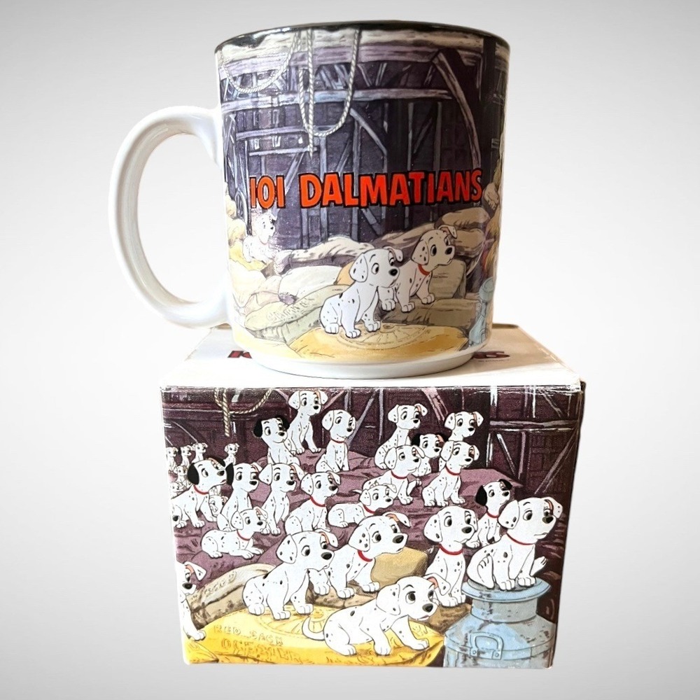 WALT DISNEY Vintage 101‎ Dalmatians Collectors Mug New In Box - Picture 2 of 6
